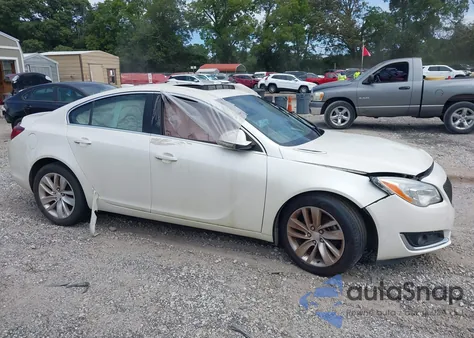 2015 Buick Regal Turbo из США, поврежденный, VIN 2G4GK5EX1F9267086